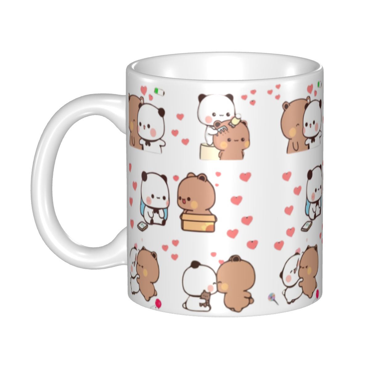 Coffee Tea Love - Personalized Bubu Dudu Love Story Mugs