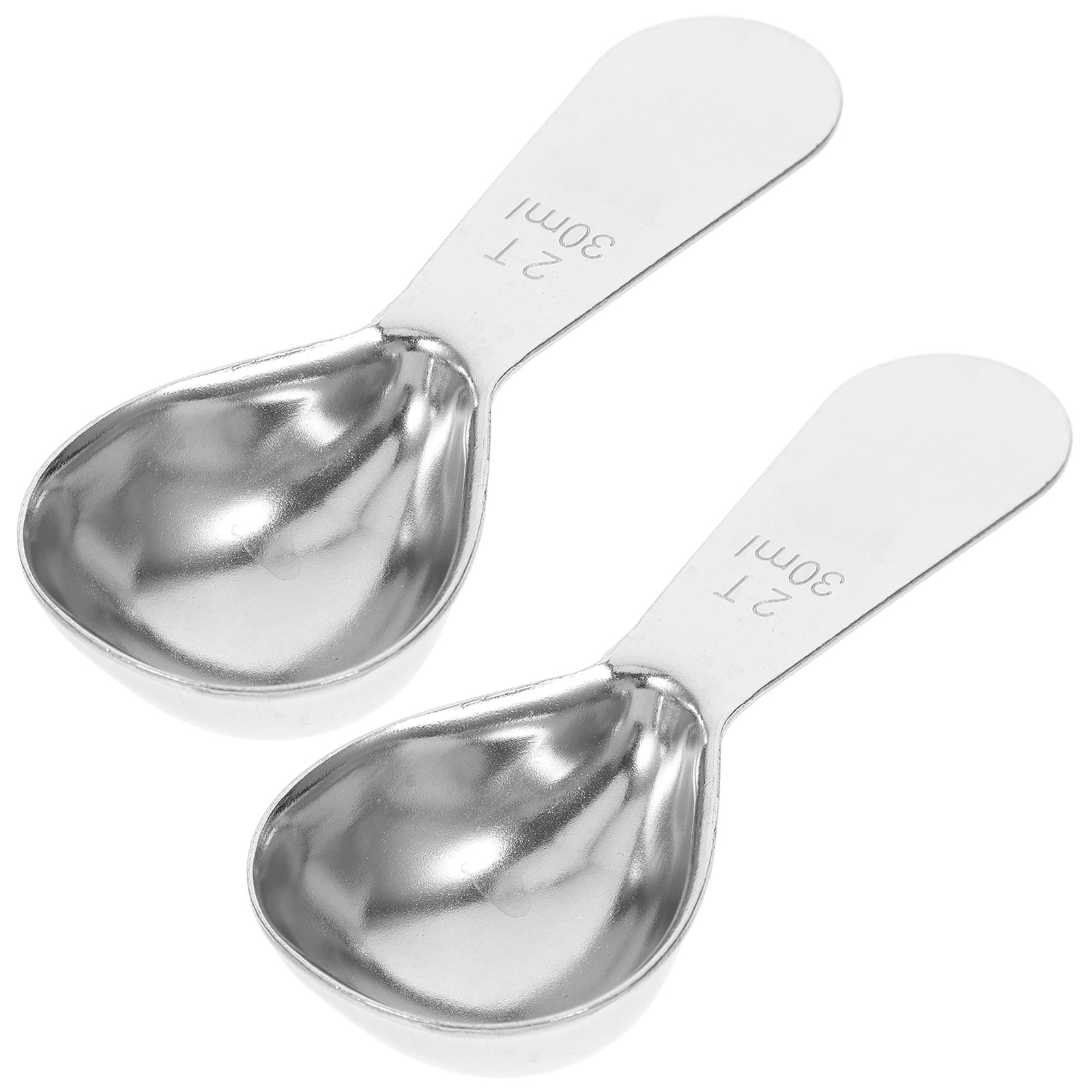 Coffee Tea Leaf And Bean - 2Pcs Stainless Steel Coffee Measuring Scoop