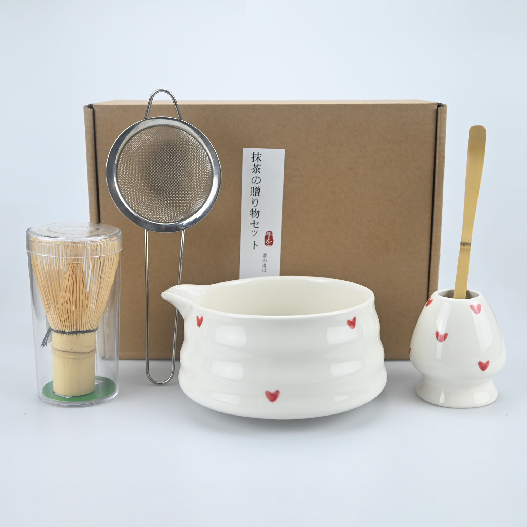 2/4/5pcs/set Japanese Style Ma - Matcha Whisk Set 评论和价格