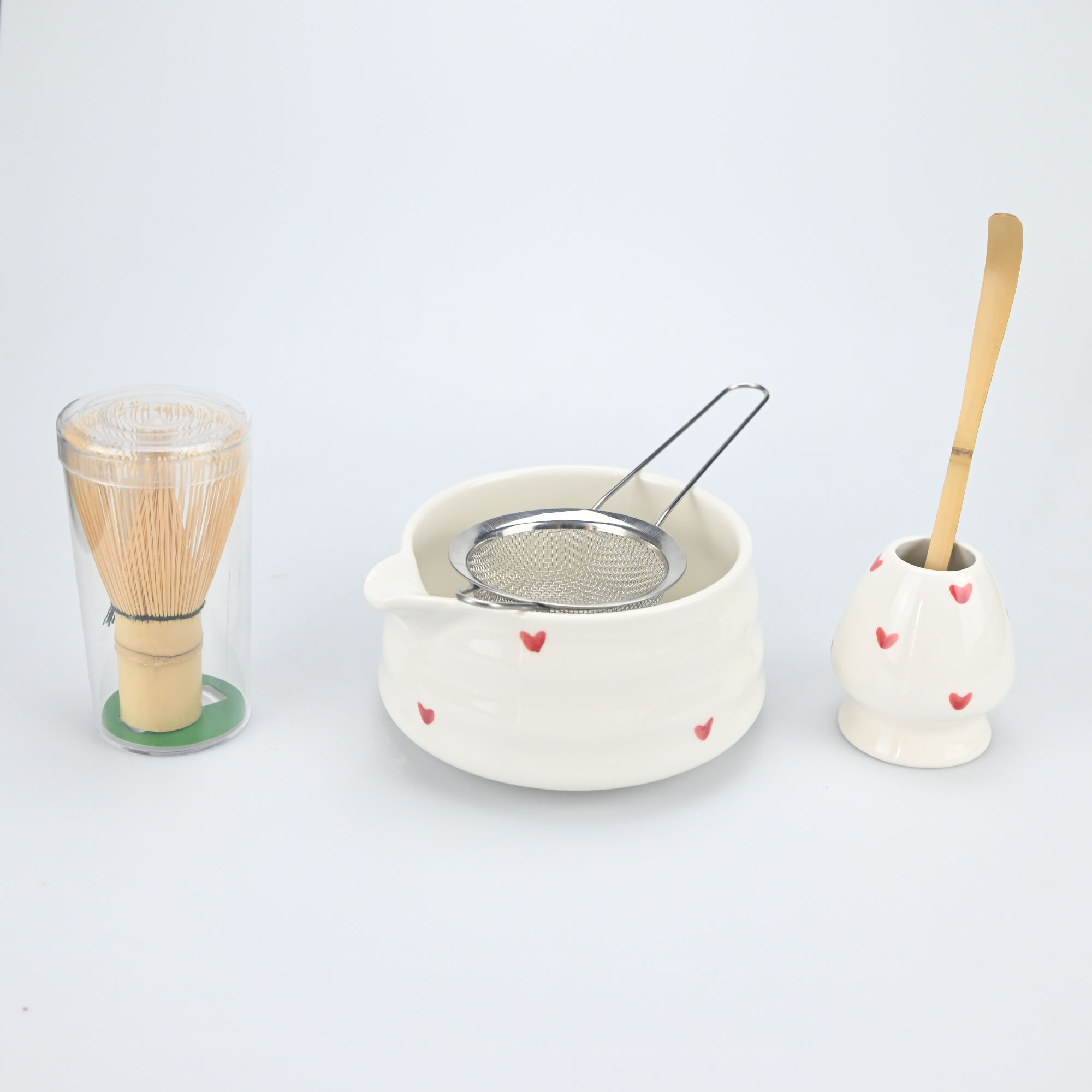 2/4/5pcs/set Japanese Style Ma - Matcha Whisk Set 评论和价格