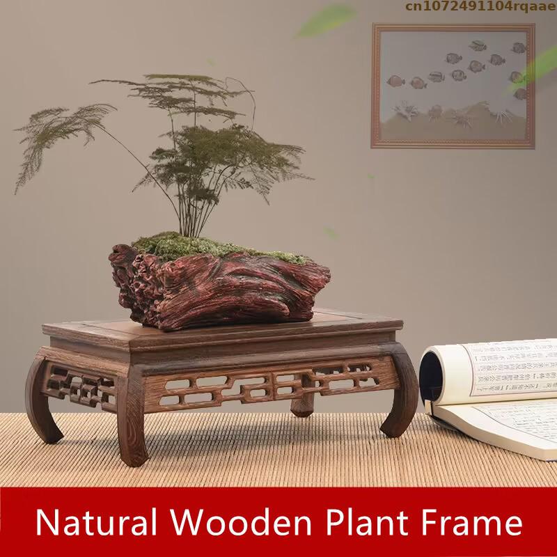 Premium Wooden Bases Bonsai Ho - Coffee Tea Flower 评论和价格