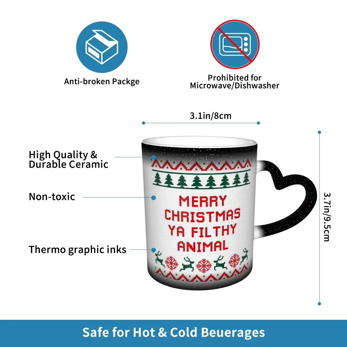 Merry Christmas Ya Filthy Anim - Coffee Ya Tea Ya 评论和价格
