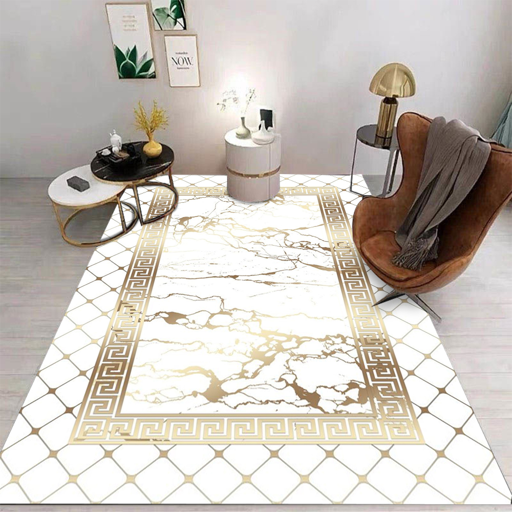 Modern Golden Luxury Carpet La - Coffee Tea Lounge 评论和价格