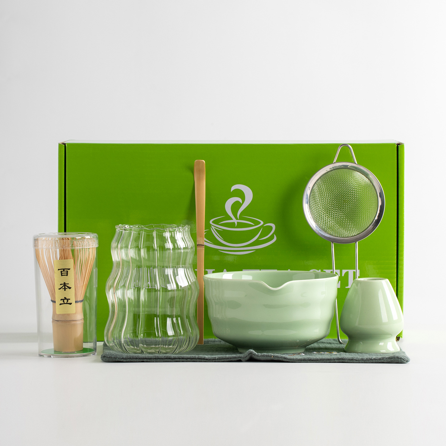 Tiki Best Selling 7-Piece Matc - Matcha Whisk Set 评论和价格