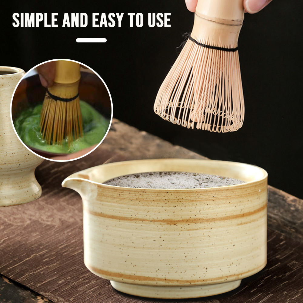Japanese Matcha Whisk Stand Te - Matcha Whisk Set 评论和价格