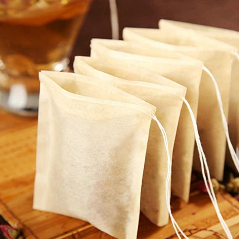 100/500x Cloth Tea Bags with D - Coffee Tea Leaf And Bean 评论和价格