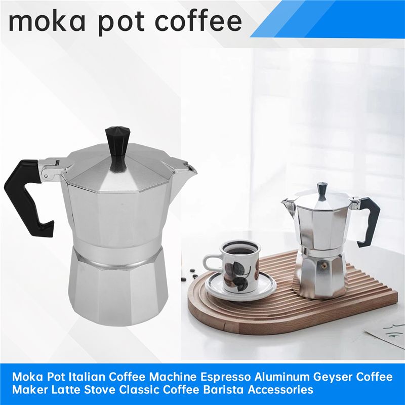 A92P Moka Pot Italian Coffee M - Moka Pot Stove 评论和价格