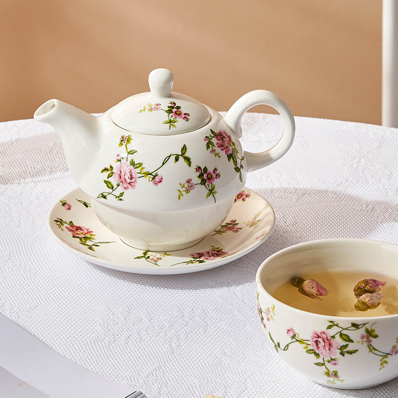 Mother Son Teapot Set,English  - Coffee Tea Flower 评论和价格