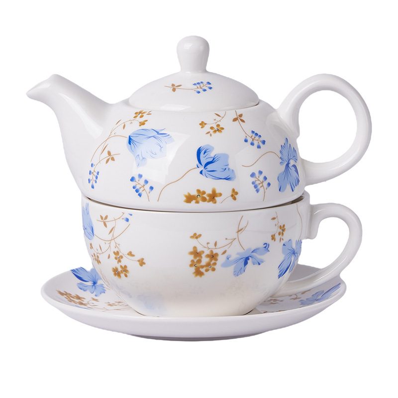 Mother Son Teapot Set,English  - Coffee Tea Flower 评论和价格