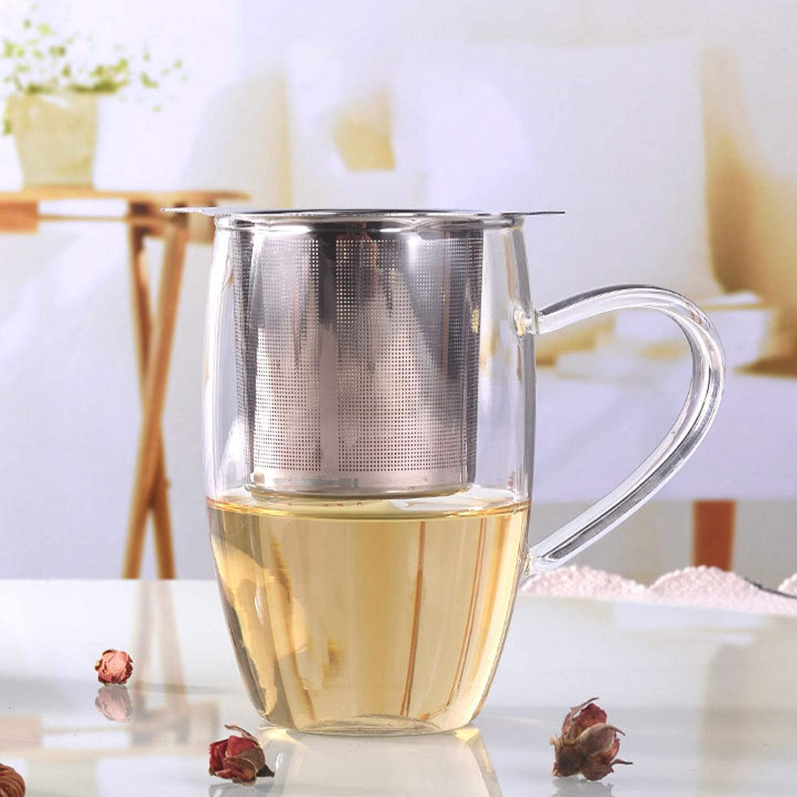 Stainless Steel Dualed Ear Fin - Coffee Tea Infusion 评论和价格