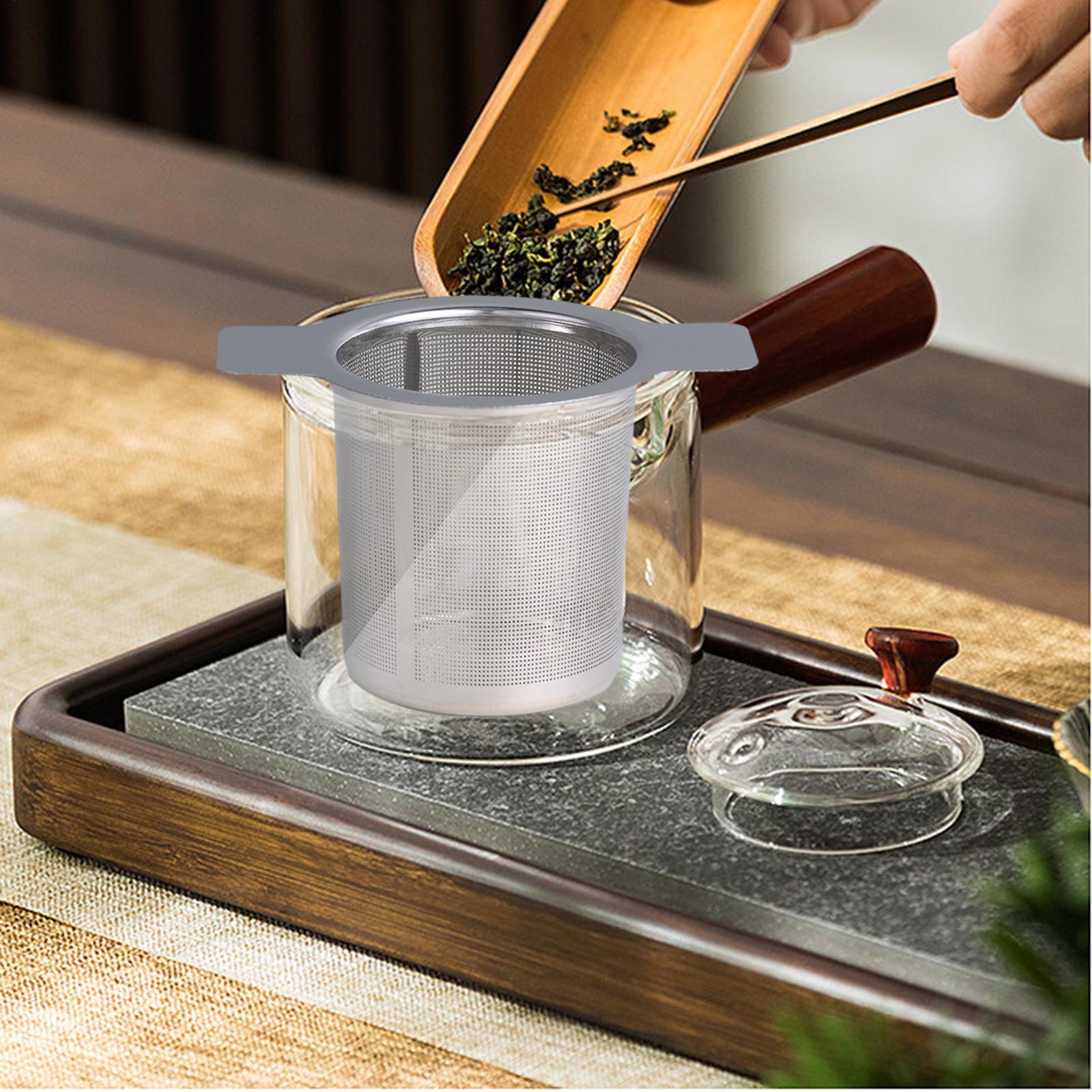Stainless Steel Dualed Ear Fin - Coffee Tea Infusion 评论和价格