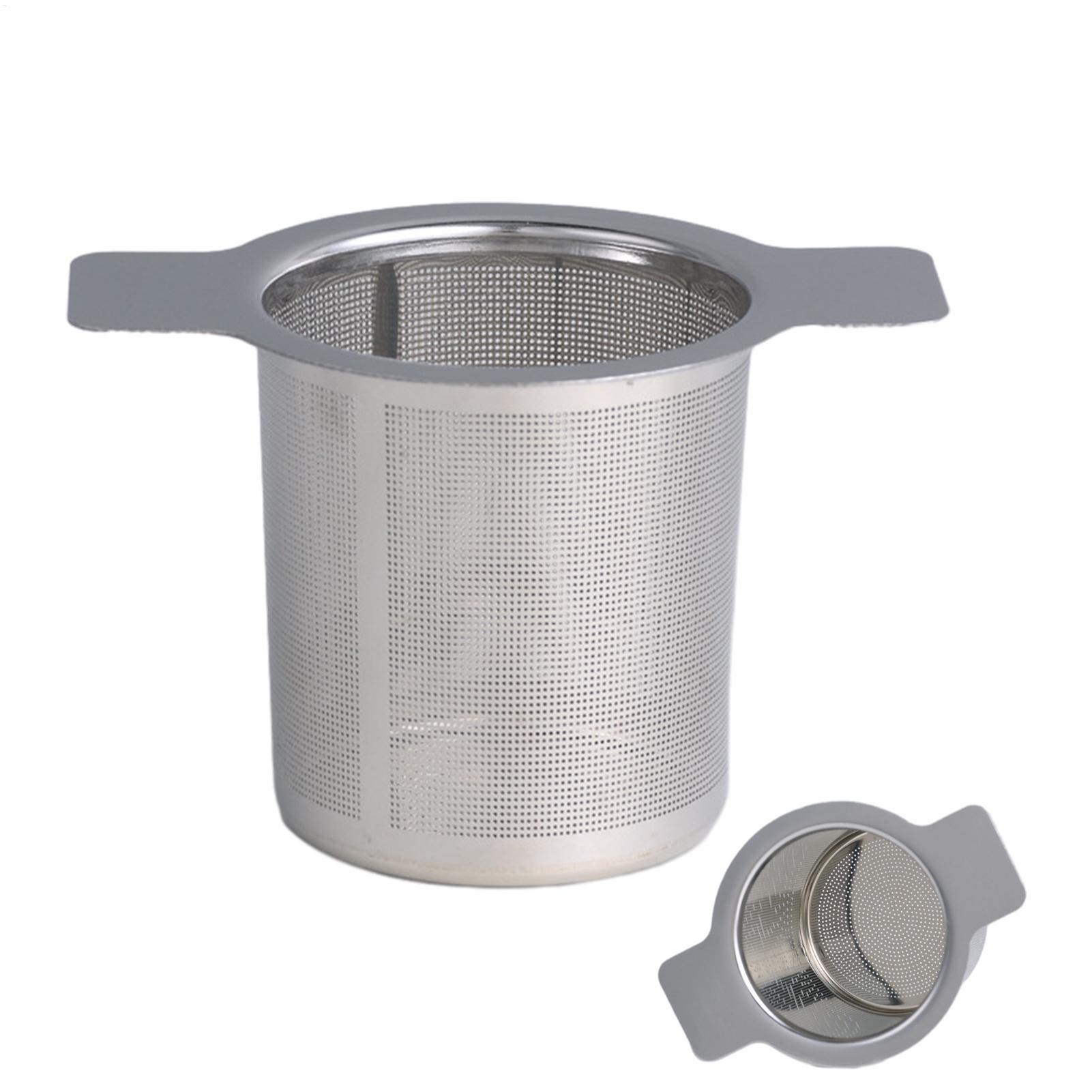 Stainless Steel Dualed Ear Fin - Coffee Tea Infusion 评论和价格