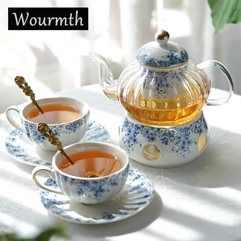 English-style Afternoon Tea Se - Coffee Tea Flower 评论和价格