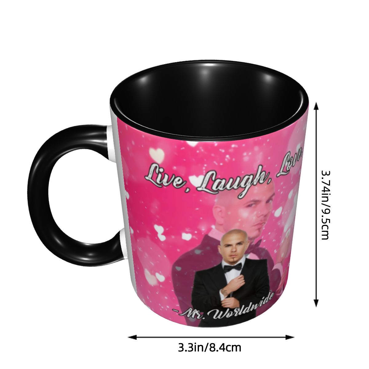 Mr Worldwide Says To Live Laug - Coffee Tea Love 评论和价格