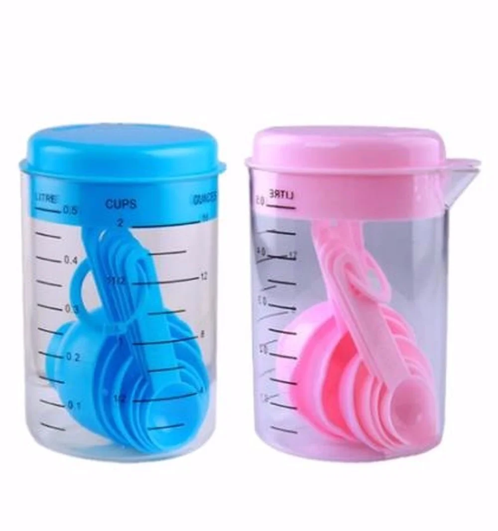 7 Pieces / Set Plastic Measuri - Coffee Tea Sugar Set 评论和价格