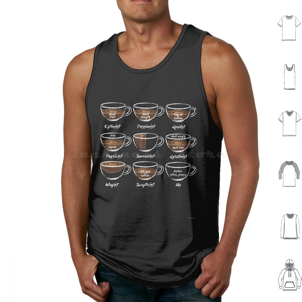 Another Coffee Tank Tops Vest  - Coffee Tea Love 评论和价格