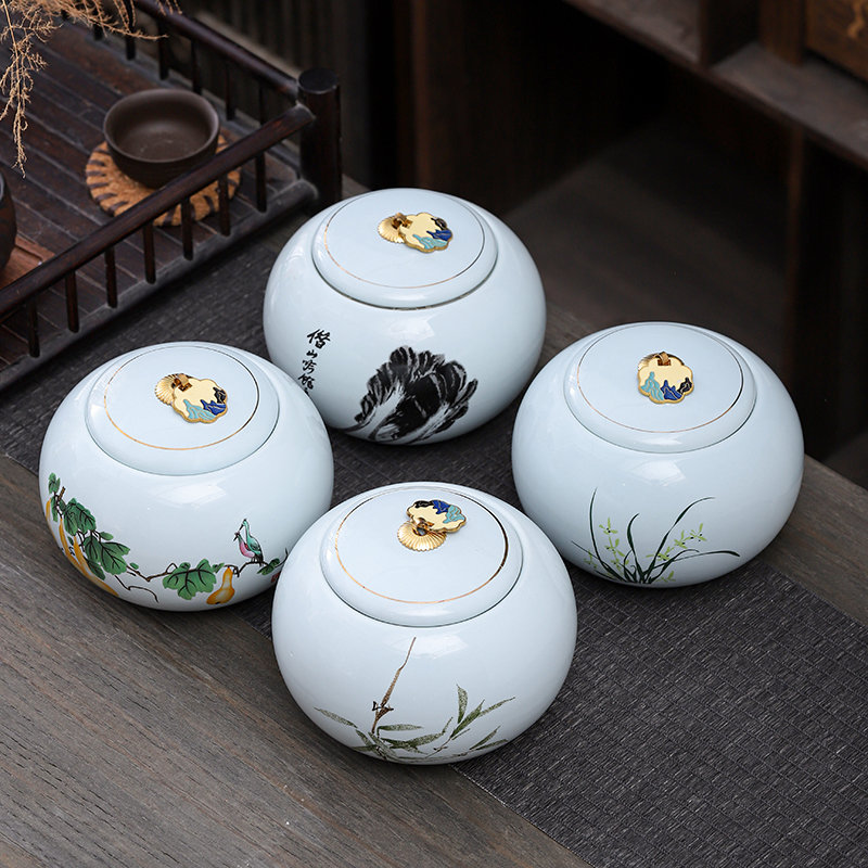 Blue-green Porcelain Tea Leaf  - Coffee Tea Leaf And Bean 评论和价格