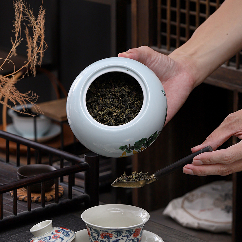 Blue-green Porcelain Tea Leaf  - Coffee Tea Leaf And Bean 评论和价格