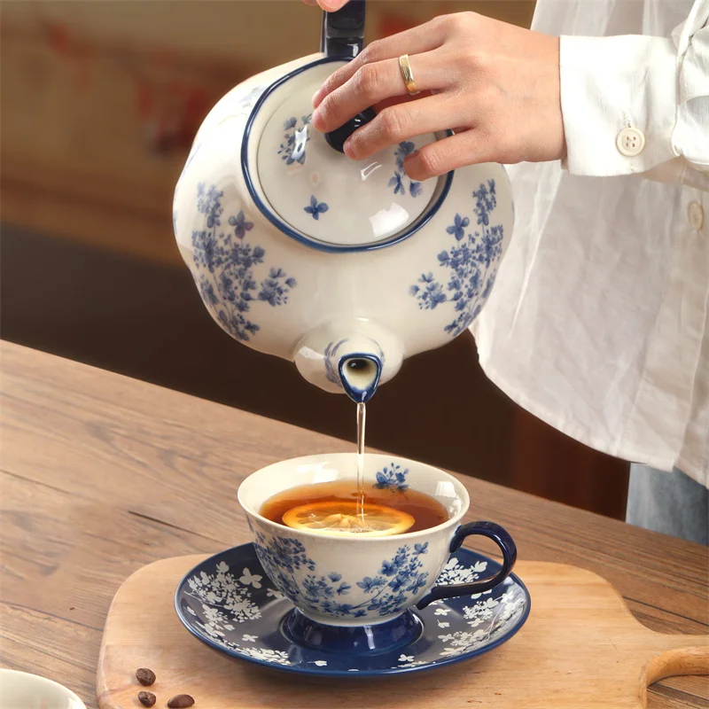 SOLECASA 220ml Coffee Cup&Sauc - Coffee Tea Flower 评论和价格