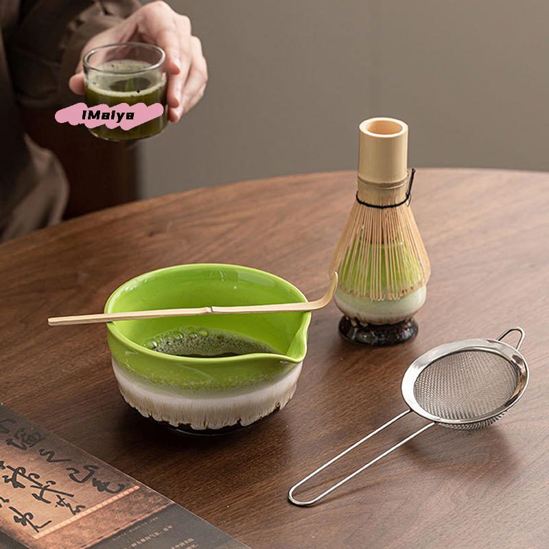 5Pcs Japanese Matcha Tea Set w - Matcha Whisk Set 评论和价格