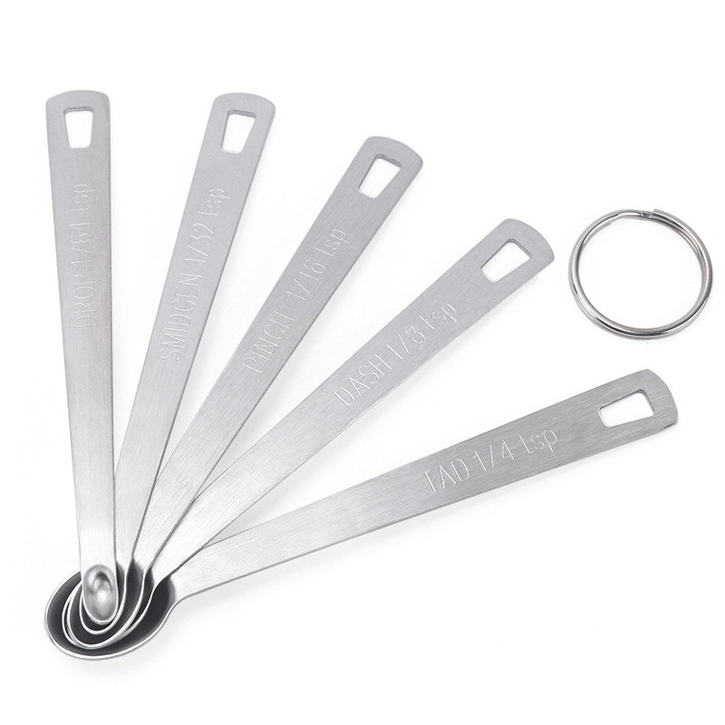 5pcs/Set Small Measuring Spoon - Coffee Tea Sugar Set 评论和价格