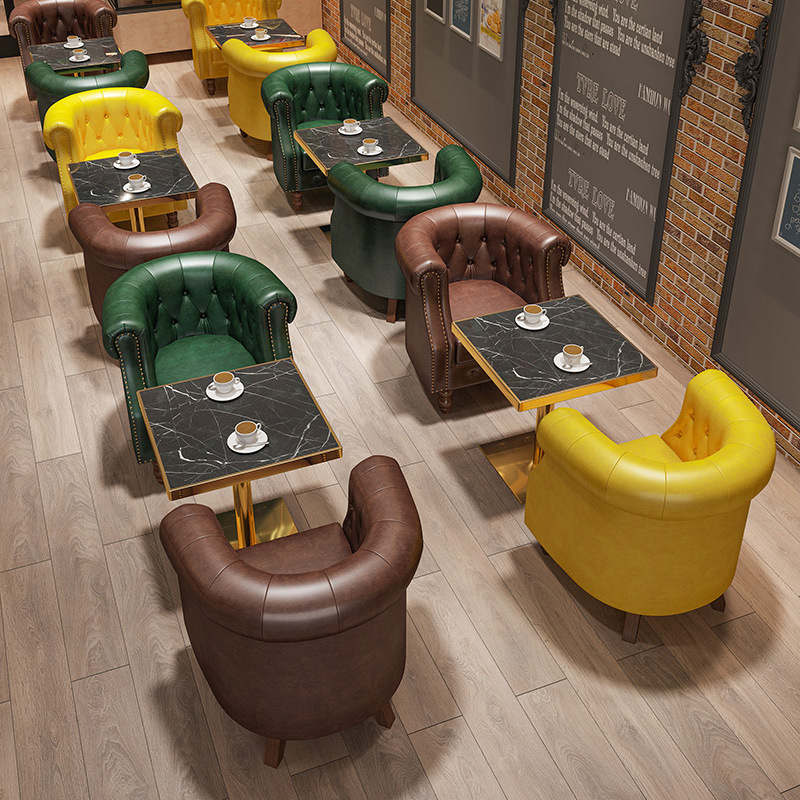 Bar Double Sofa Booth, Music L - Coffee Tea Lounge 评论和价格