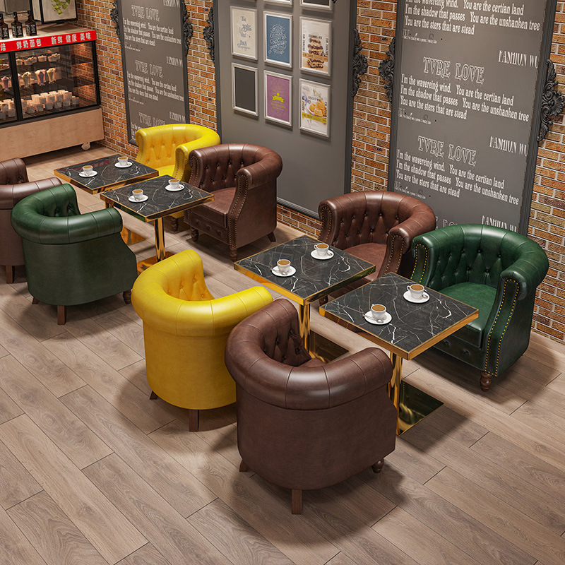 Bar Double Sofa Booth, Music L - Coffee Tea Lounge 评论和价格
