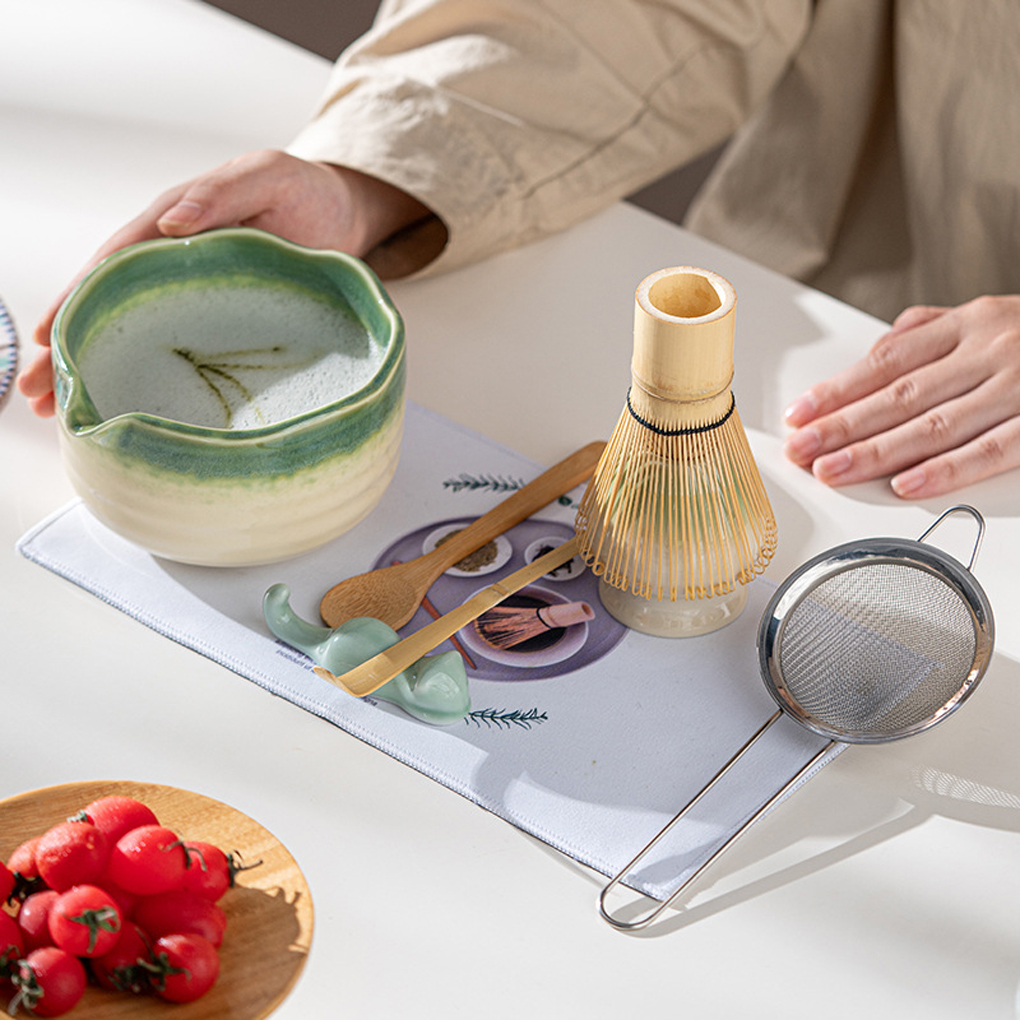 2025 New Petal Matcha Set 8PCS - Matcha Whisk Set 评论和价格