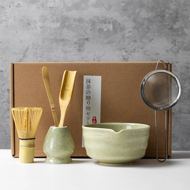 Japanese Matcha Blender Ceremo - Matcha Whisk Set 评论和价格