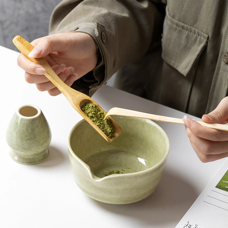 Japanese Matcha Blender Ceremo - Matcha Whisk Set 评论和价格