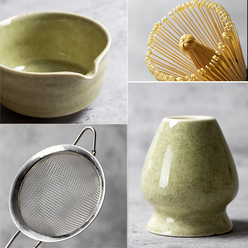 Japanese Matcha Blender Ceremo - Matcha Whisk Set 评论和价格