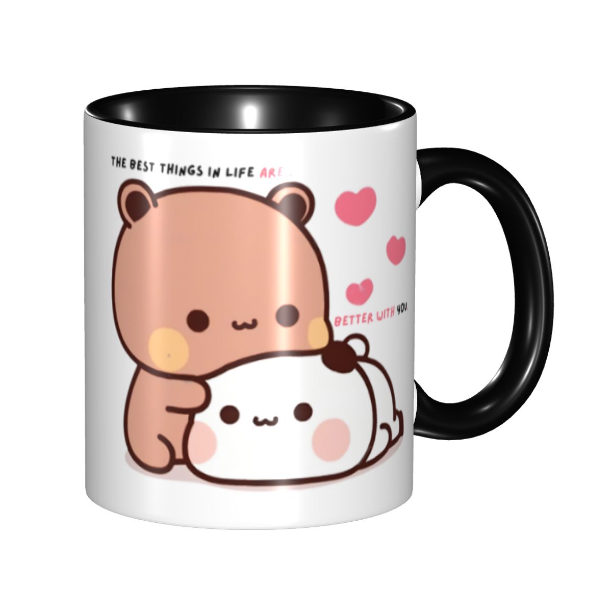 Personalized Panda Bear And Br - Coffee Tea Love 评论和价格