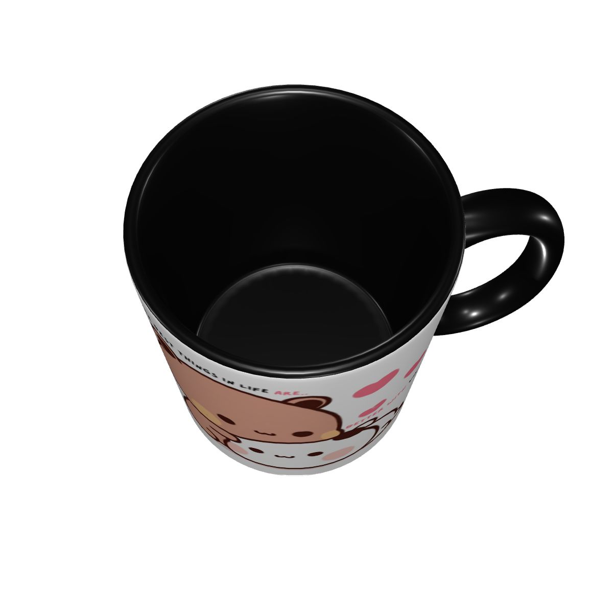 Personalized Panda Bear And Br - Coffee Tea Love 评论和价格
