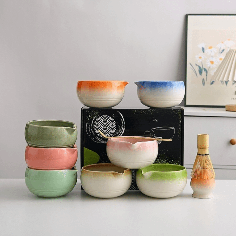Traditional Ceramic Matcha Bow - Matcha Whisk Set 评论和价格