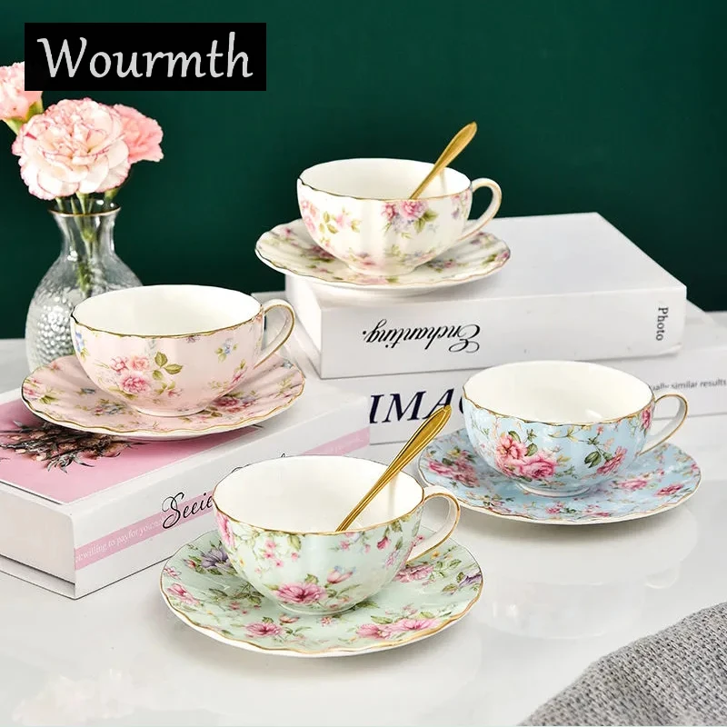 3PCS/Sets Pastoral style Flowe - Coffee Tea Flower 评论和价格
