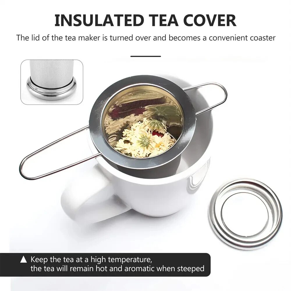 A Set Stainless Steel Mesh Tea - Coffee Tea Infusion 评论和价格