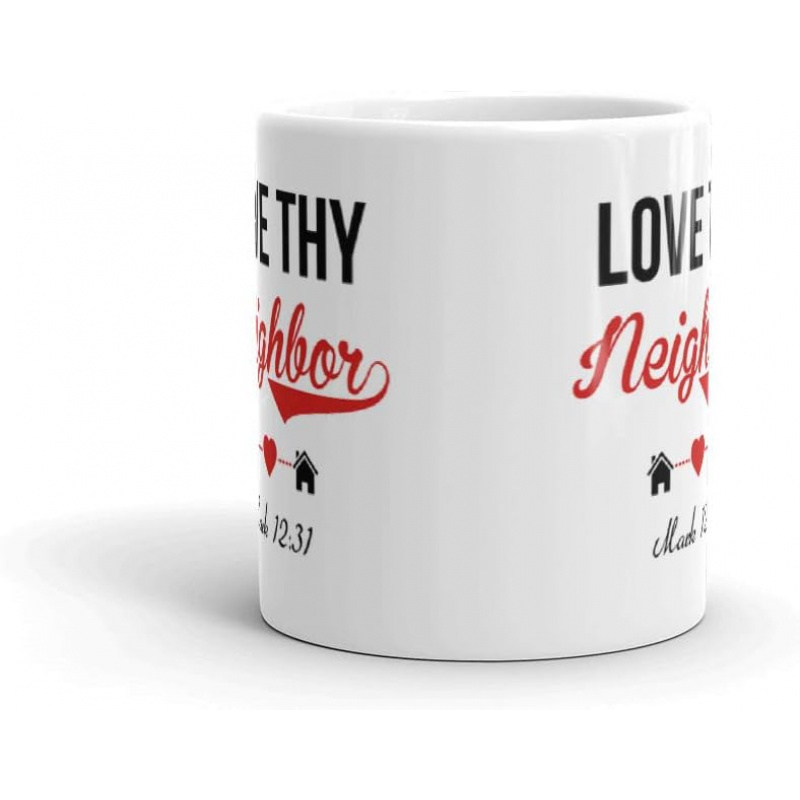 11oz Love Thy Neighbor Micah C - Coffee Tea Love 评论和价格