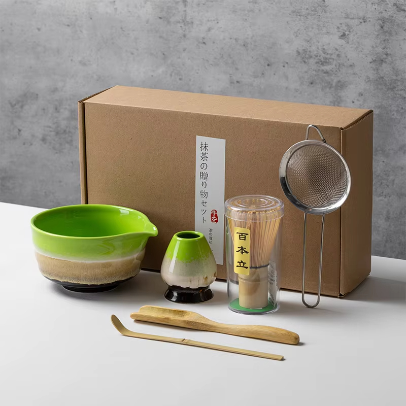 Japanese Style Matcha Tea Set  - Matcha Whisk Set 评论和价格