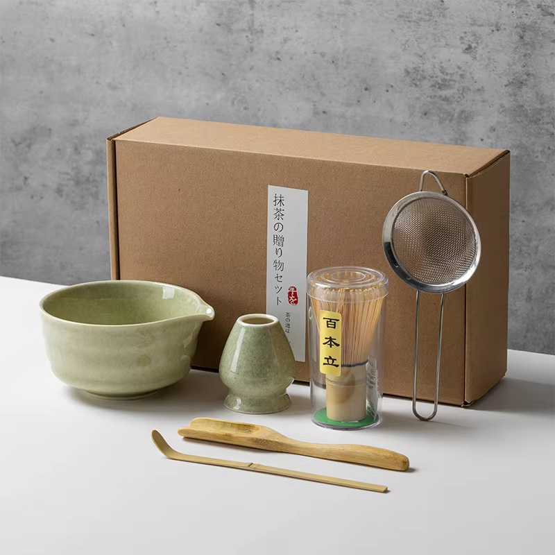Japanese Style Matcha Tea Set  - Matcha Whisk Set 评论和价格