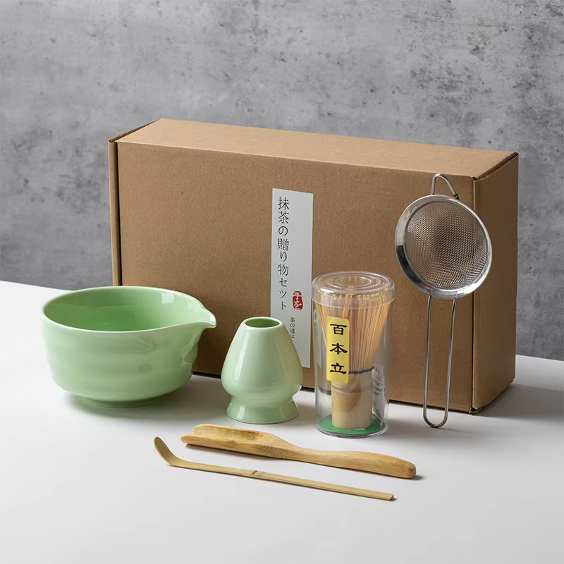 Japanese Style Matcha Tea Set  - Matcha Whisk Set 评论和价格