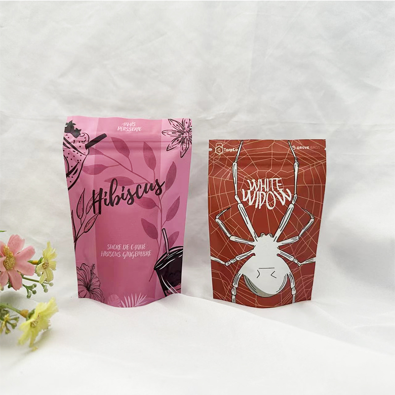 custom printed resealable bags - Coffee Tea Flower 评论和价格