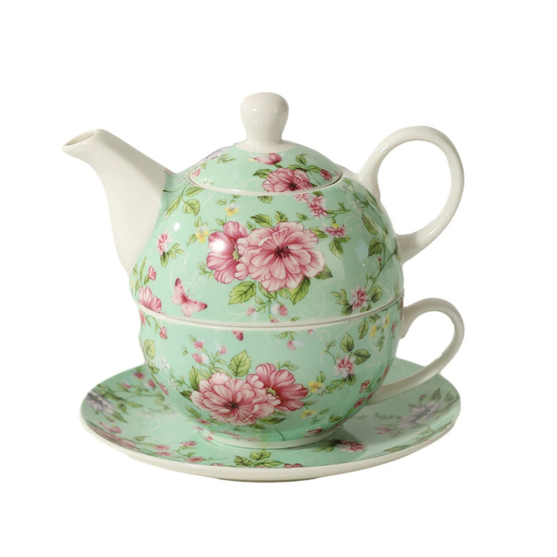 Flower Teapots,Coffee Pot,Moth - Coffee Tea Sugar Set 评论和价格