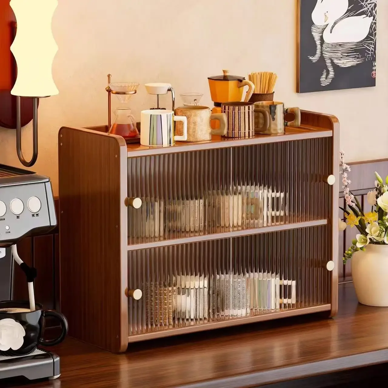 Dining Table Countertop Table  - Coffee Tea Sugar Set 评论和价格