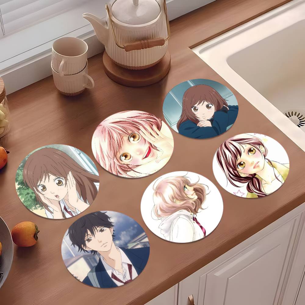 Love Cartoon Style Anime Blue  - Coffee Tea Love 评论和价格