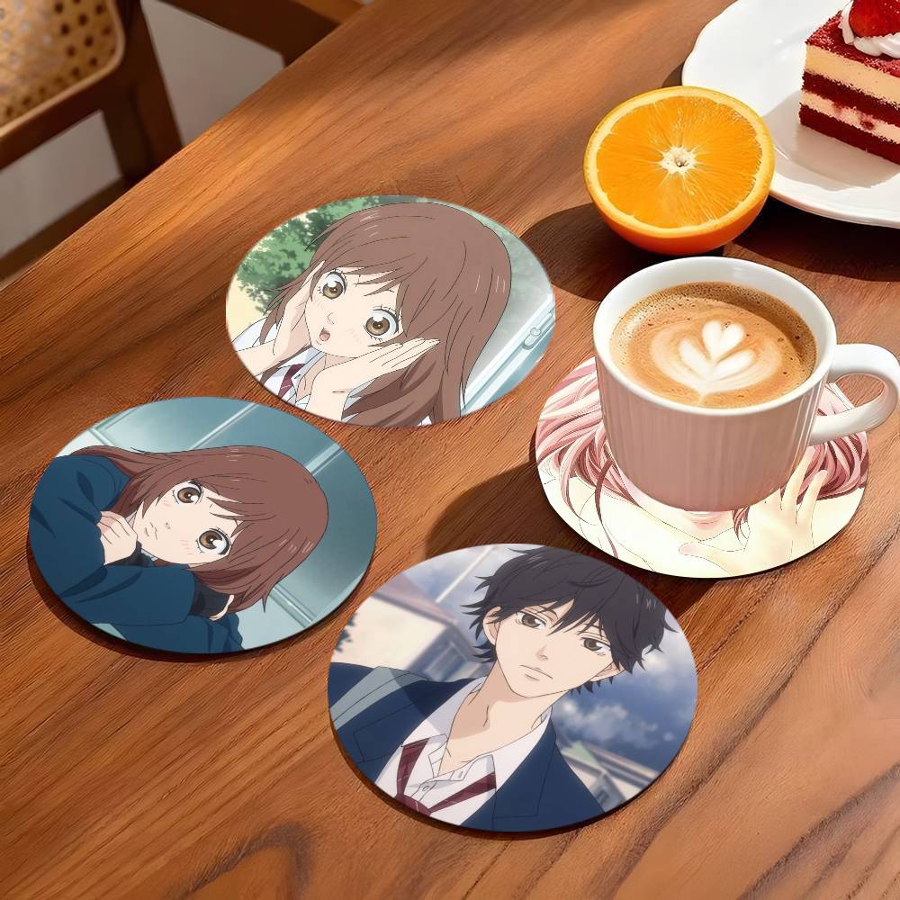Love Cartoon Style Anime Blue  - Coffee Tea Love 评论和价格