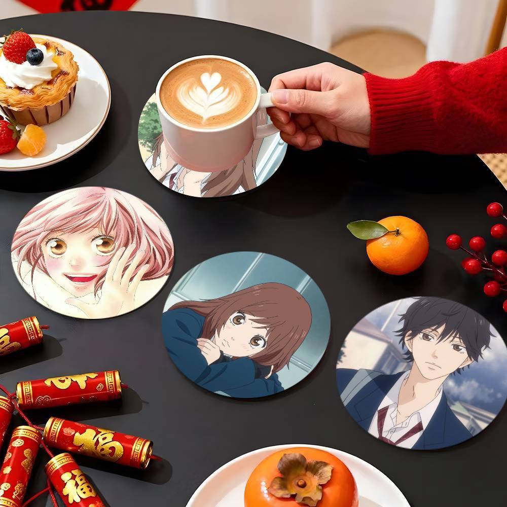 Love Cartoon Style Anime Blue  - Coffee Tea Love 评论和价格