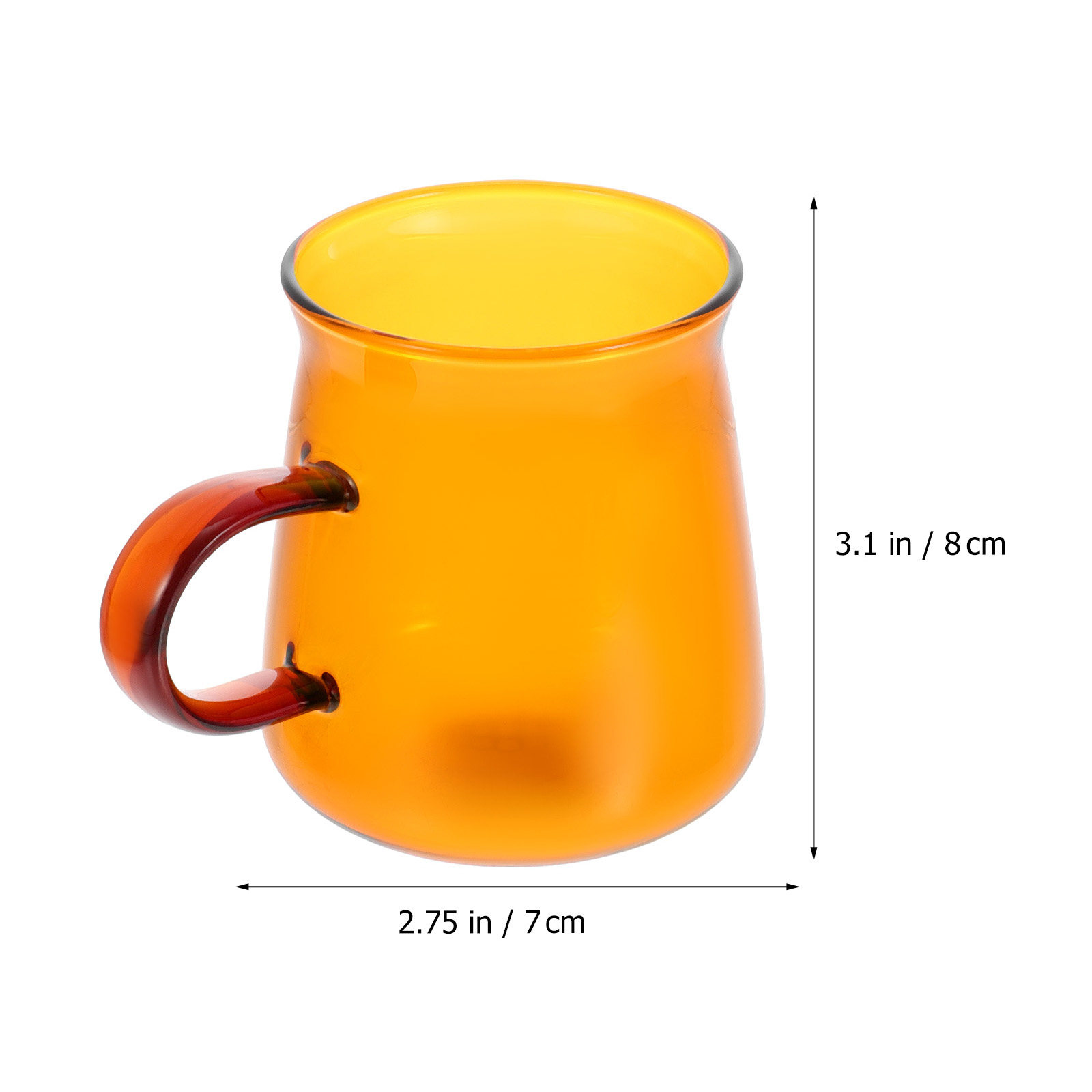 1Set Glass Coffee Cup Simple E - Coffee Tea Shop 评论和价格