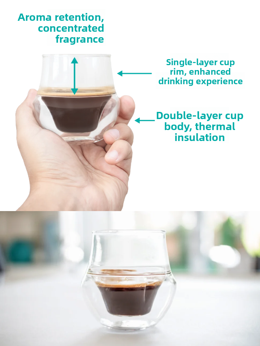 Italian Style Double Layer Hea - Coffee Tea Shop 评论和价格