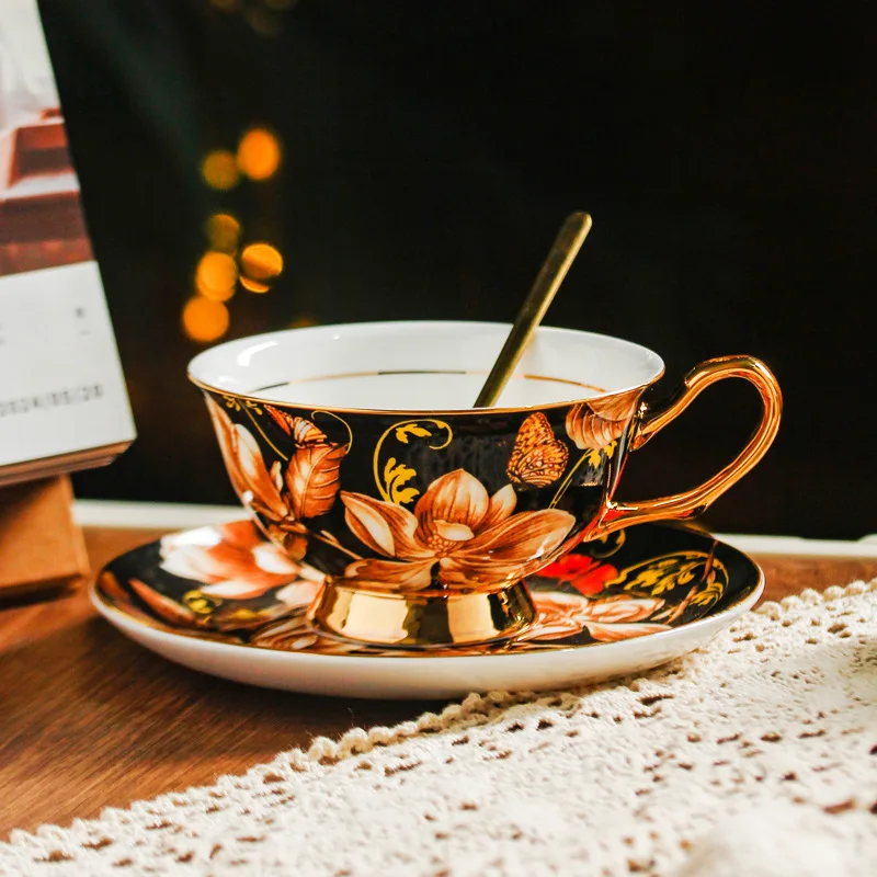 European style palace style po - Coffee Tea Flower 评论和价格