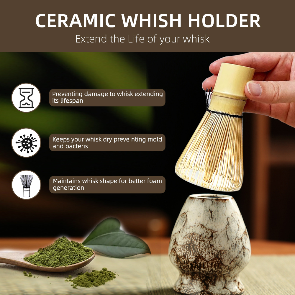 6PCS Japanese Matcha Tea Set S - Matcha Whisk Set 评论和价格